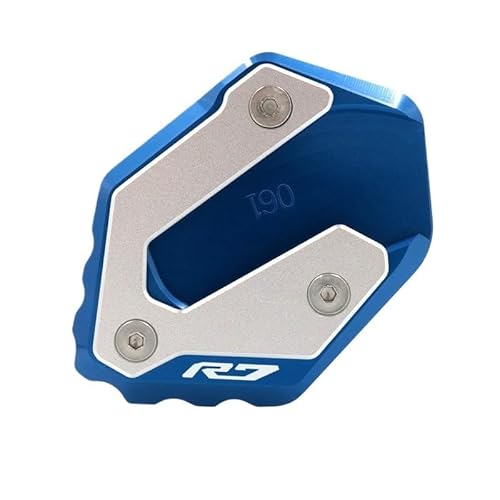 Motorrad Seitenständer Für YA&MAHA YZFR7 YZF-R7 YZF R7 2021-2023 2022 Motorrad CNC Kickstand Fuß Seitenständer Verlängerung Pad Stützplatte Vergrößern Ständer von FVCMNJDGE