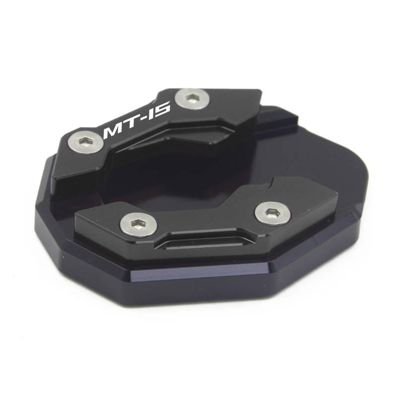 Motorrad Seitenständer Für Ya&maha NMAX 155 2015-2021 MT-15 2019-2020 Xmax 300 2015-2021 CNC Motorrad Kickstand Seitenständer Vergrößern Fußverlängerungspad von FVCMNJDGE