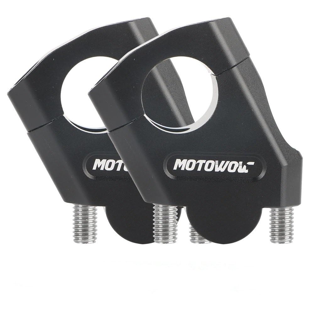 FVDHASVDO Motorrad Lenker Riser 22mm 28mm Extender Motorrad Lenker Riser Adapter Erhöhung Motocross Griff Clip Retrofit Motorrad Zubehör Universal(28mm 3) von FVDHASVDO