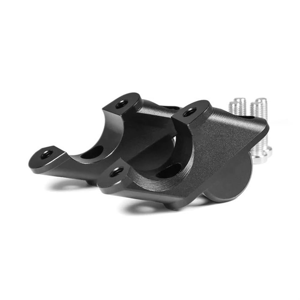 FVDHASVDO Motorrad Lenker Riser Griff Bar Erhöhen Lenker Riser Clamp Für B&MW R1200R LC 2015-2019 R1250R LC 2019-2023(Black-No Logo) von FVDHASVDO