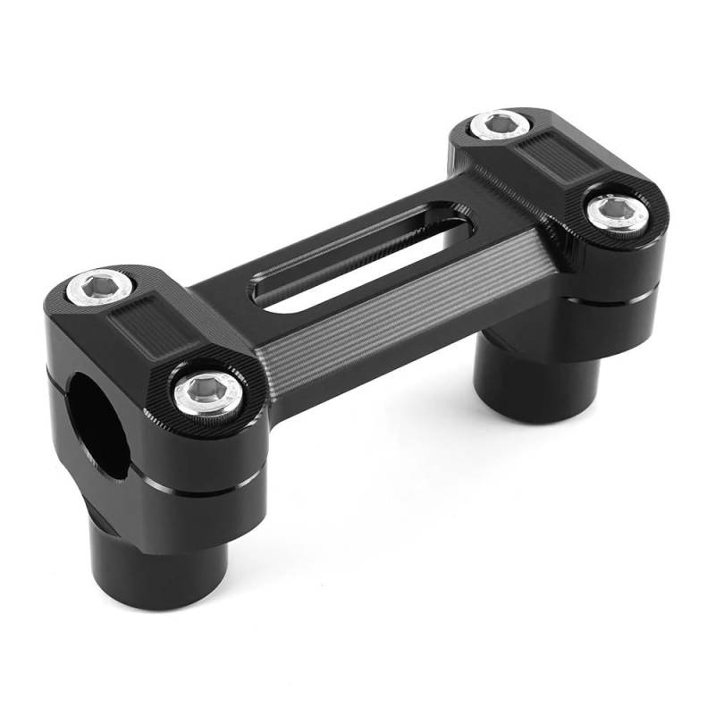 Motorrad Lenker Riser Motorrad-Lenker-Riser-Klemmsatz Für KA&WA&SAKI Z650RS 2022–2023(Black) von FVDHASVDO