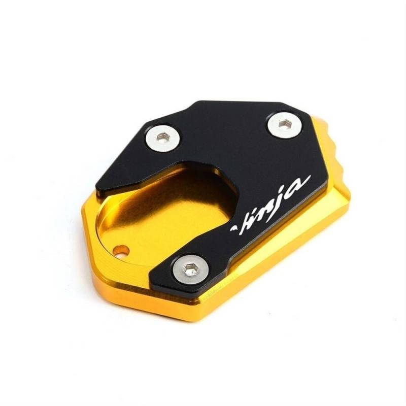 Seitenständer Vergrößerer Motorrad Für Ka&wa&saki Ninja650 Ninja 650 300 1000 ER6F ER4F ZX6R ZX10R Motorrad Stand Enlarger Kickstand Extension Pad(4) von FVDHASVDO