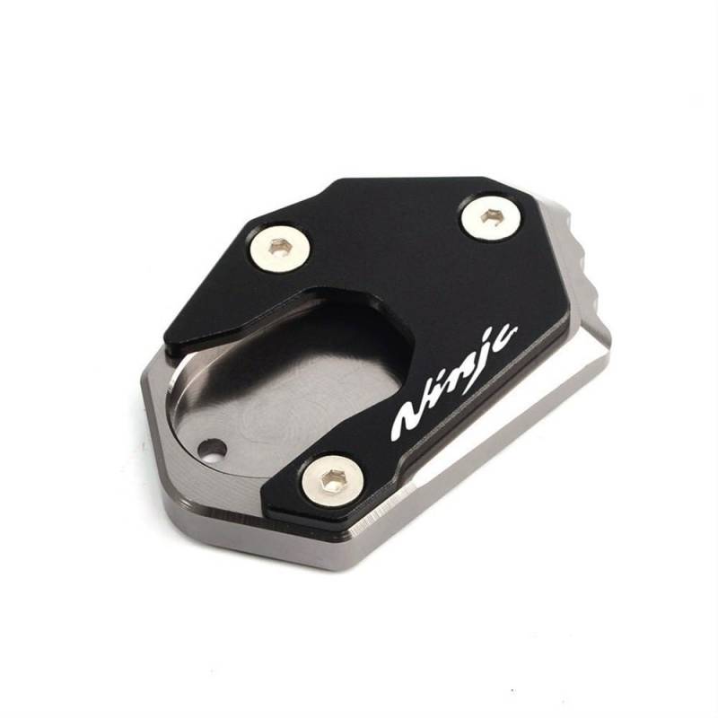 Seitenständer Vergrößerer Motorrad Für Ka&wa&saki Ninja650 Ninja 650 300 1000 ER6F ER4F ZX6R ZX10R Motorrad Stand Enlarger Kickstand Extension Pad(7) von FVDHASVDO