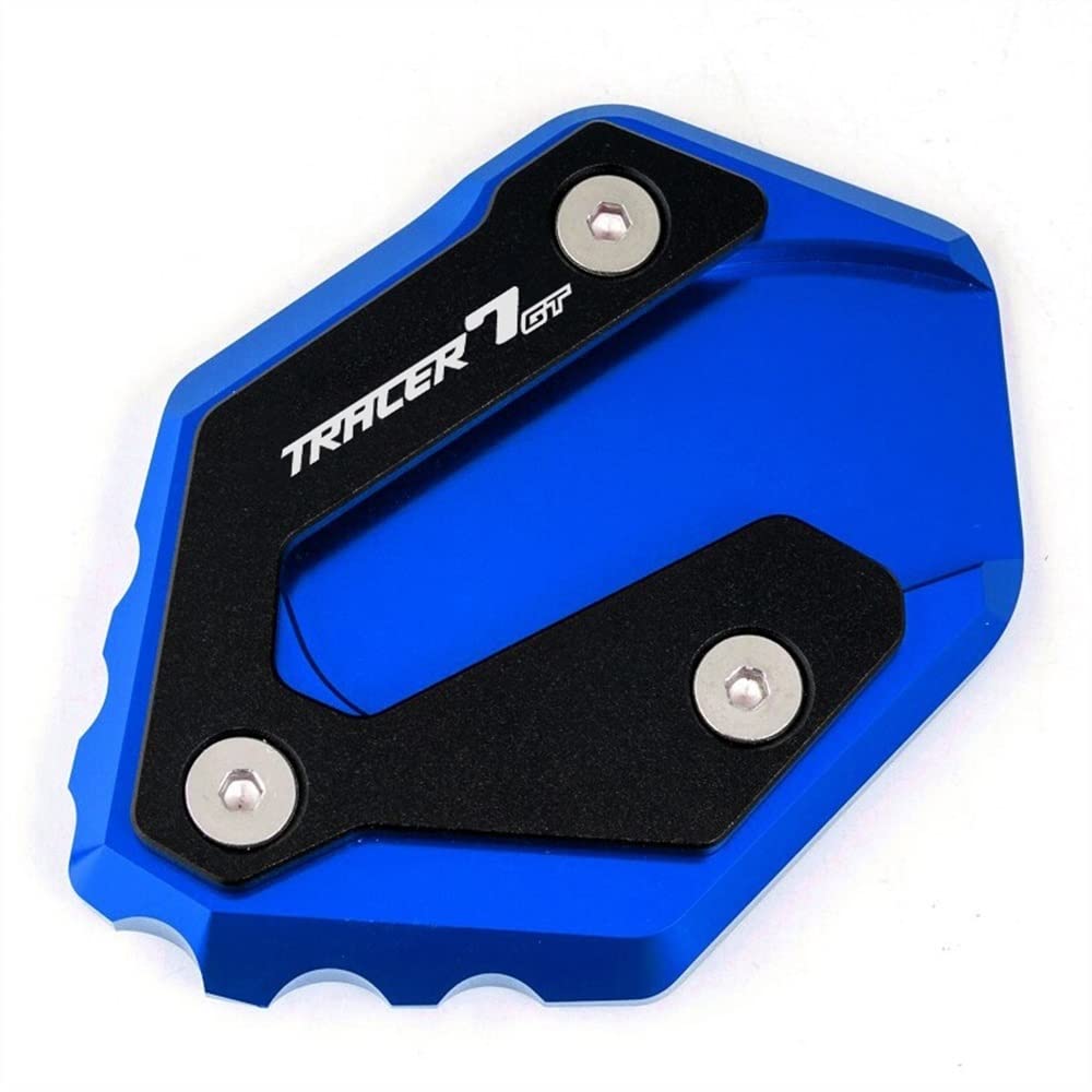 Seitenständer Vergrößerer Motorrad Für MT 07 MT-07 Tracer 700 GT TRACER7/GT 2015-2021 2022 2023 Motorrad Kickstand Seite Stehen Verlängerung Pad(14) von FVDHASVDO