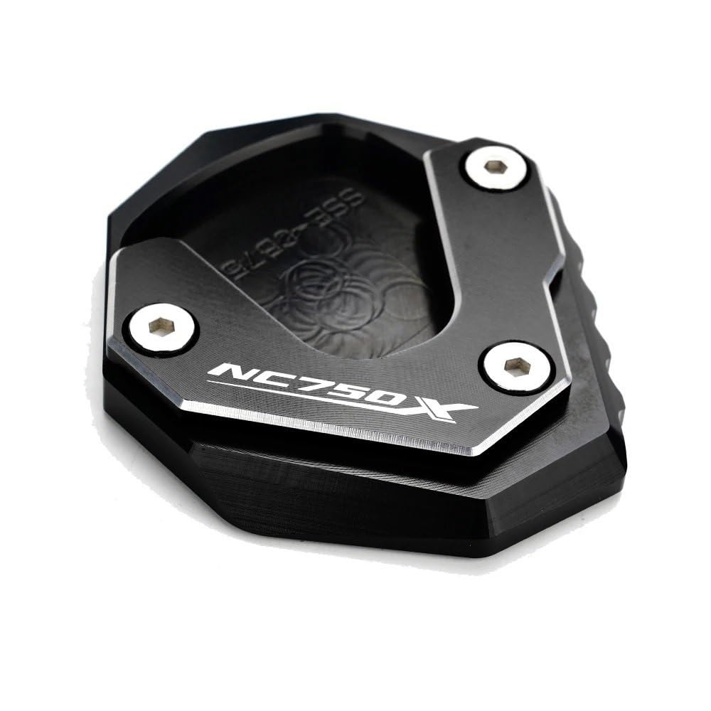 Seitenständer Vergrößerer Motorrad Für NC750X NC 750X NC750 X 2014-2020 2021-2023 Motorrad Seite Stehen Pad Ständer Enlarger Unterstützung Erweiterung(5) von FVDHASVDO