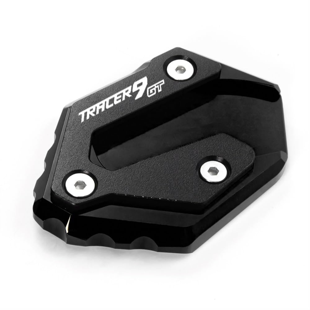 Seitenständer Vergrößerer Motorrad Für Tracer 9 GT Tracer 900 Tracer 9/GT Tracer9gt 2021 Zubehör Seitenständer Verlängerung Pads Vergrößern Stand Platte Expander(Tracer 9gt-1) von FVDHASVDO