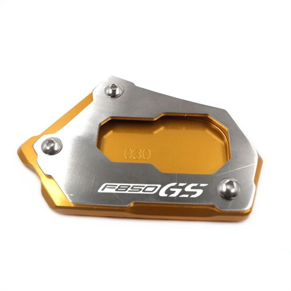 Seitenständer Vergrößerer Motorrad Motorrad CNC Kickstand Fuß Seitenständer Verlängerung Pad Stützplatte Vergrößern Für F850GS F750GS F850 F750 GS F 750 GS F 850(F850GS-2) von FVDHASVDO