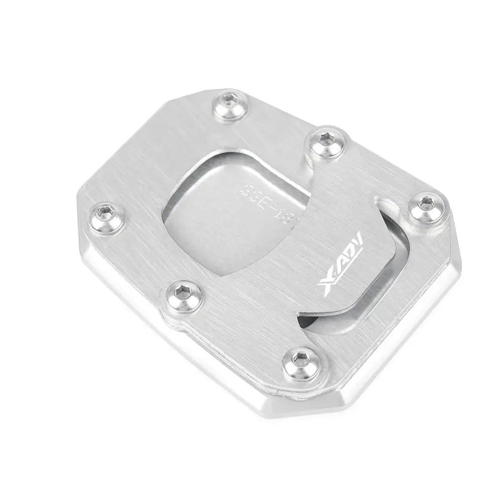 Seitenständer Vergrößerer Motorrad Motorrad CNC Ständer Fuß Seite Stehen Verlängerung Pad Unterstützung Platte Vergrößern FÜR X-ADV750 XADV750 XADV X-ADV 750 2021(XADV-3) von FVDHASVDO