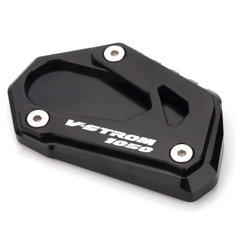 Seitenständer Vergrößerer Motorrad Motorrad Fuß Seite Stehen Enlarger Erweiterung Kickstand Pad Platte Anti-Slip Für Suzuki V-Strom 1000 1050 VSTROM V Strom 1050XT(V-STROM1050-3) von FVDHASVDO