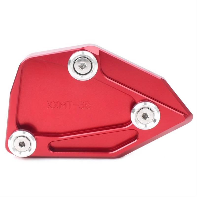 Seitenständer Vergrößerer Motorrad Motorrad Kickstand Fuß Seite Ständer Verlängerung Pad Unterstützung Platte Für C600 Sport & C650GT 2012 2013 2014 2015 CNC-Aluminium(18) von FVDHASVDO