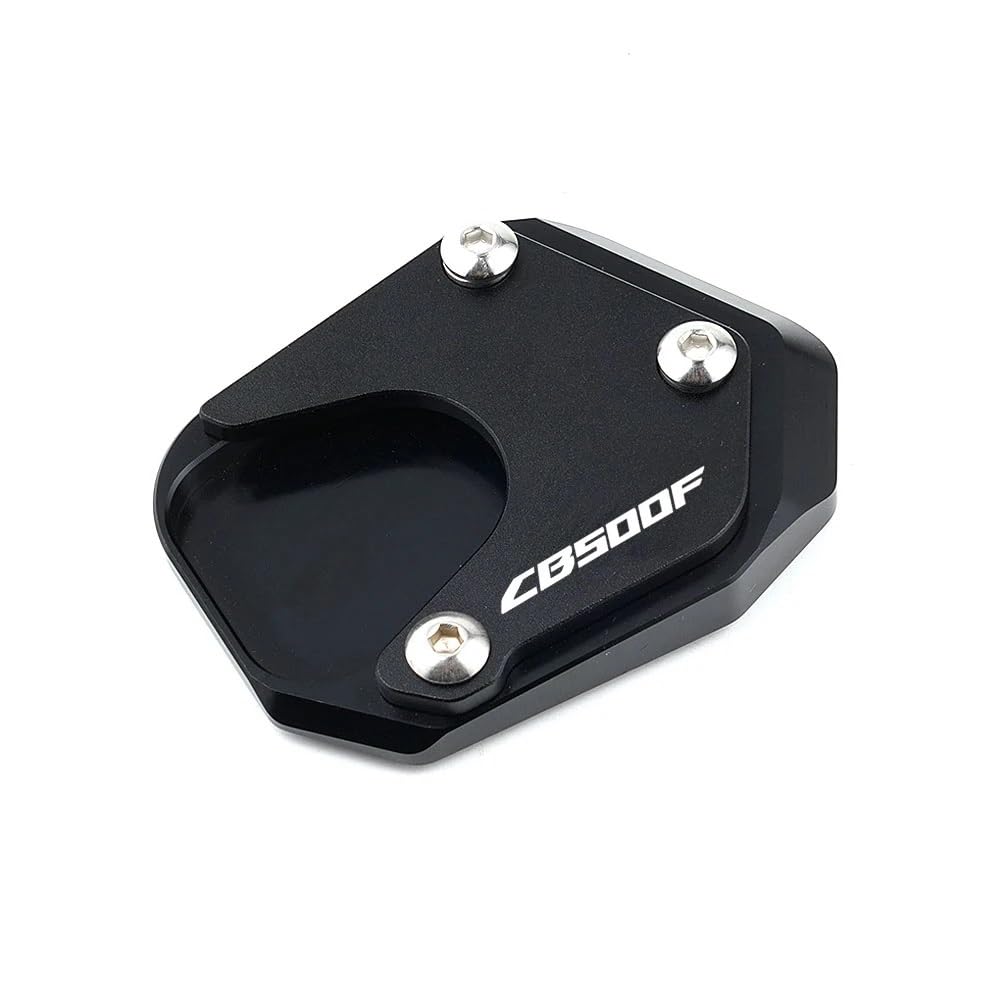 Seitenständer Vergrößerer Motorrad Motorrad Kickstand Seitenständerverlängerung Für CB500X CB500F CB650R CB125R CB300R CB 500 400 SF CB400X 1998-2023(CB500F-8) von FVDHASVDO