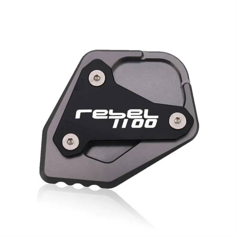 Seitenständer Vergrößerer Motorrad Motorrad Ständer Fuß Seite Stehen Verlängerung Pad Unterstützung Vergrößern Platte Für Rebel CMX1100 CM1100 CMX 1100 2020-2022(5) von FVDHASVDO