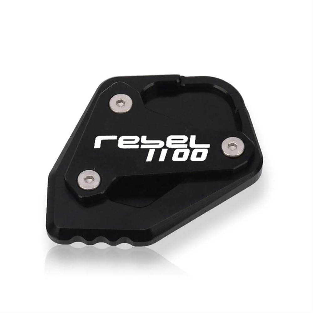 Seitenständer Vergrößerer Motorrad Motorrad Ständer Fuß Seite Stehen Verlängerung Pad Unterstützung Vergrößern Platte Für Rebel CMX1100 CM1100 CMX 1100 2020-2022(99) von FVDHASVDO