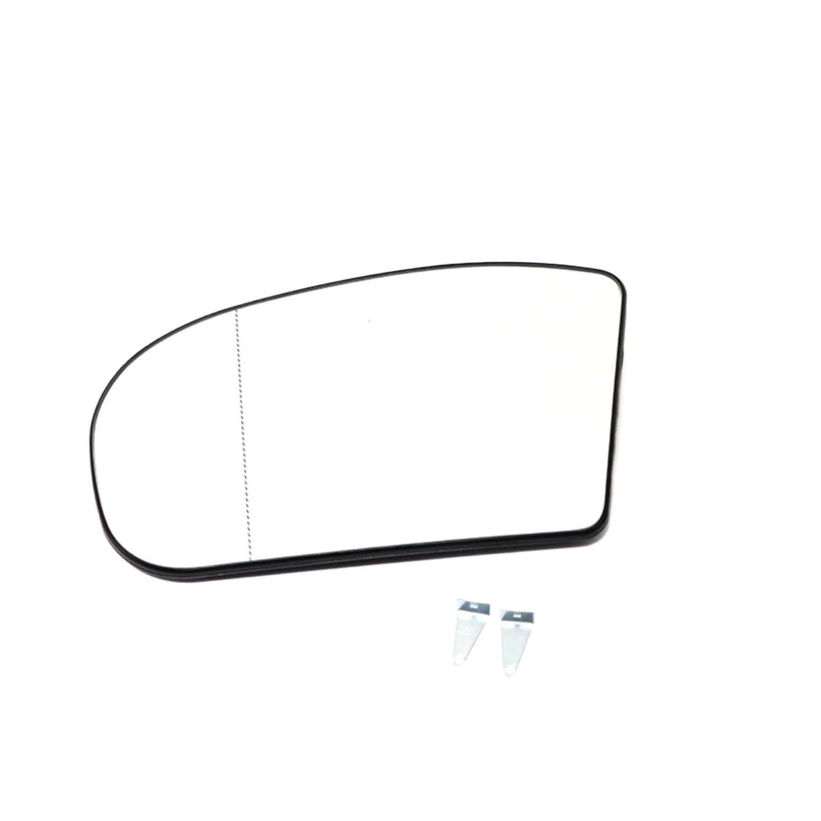 FVGOKMNA Außenspiegelglas Kompatibel Mit Benz Für C-Klasse W203 C230 C240 ​​C280 C320 C350 Für AMG 2001-2007 OE: 2038100121 2038100221 Beheizte Rückspiegelgläser Links Und Rechts(Left) von FVGOKMNA