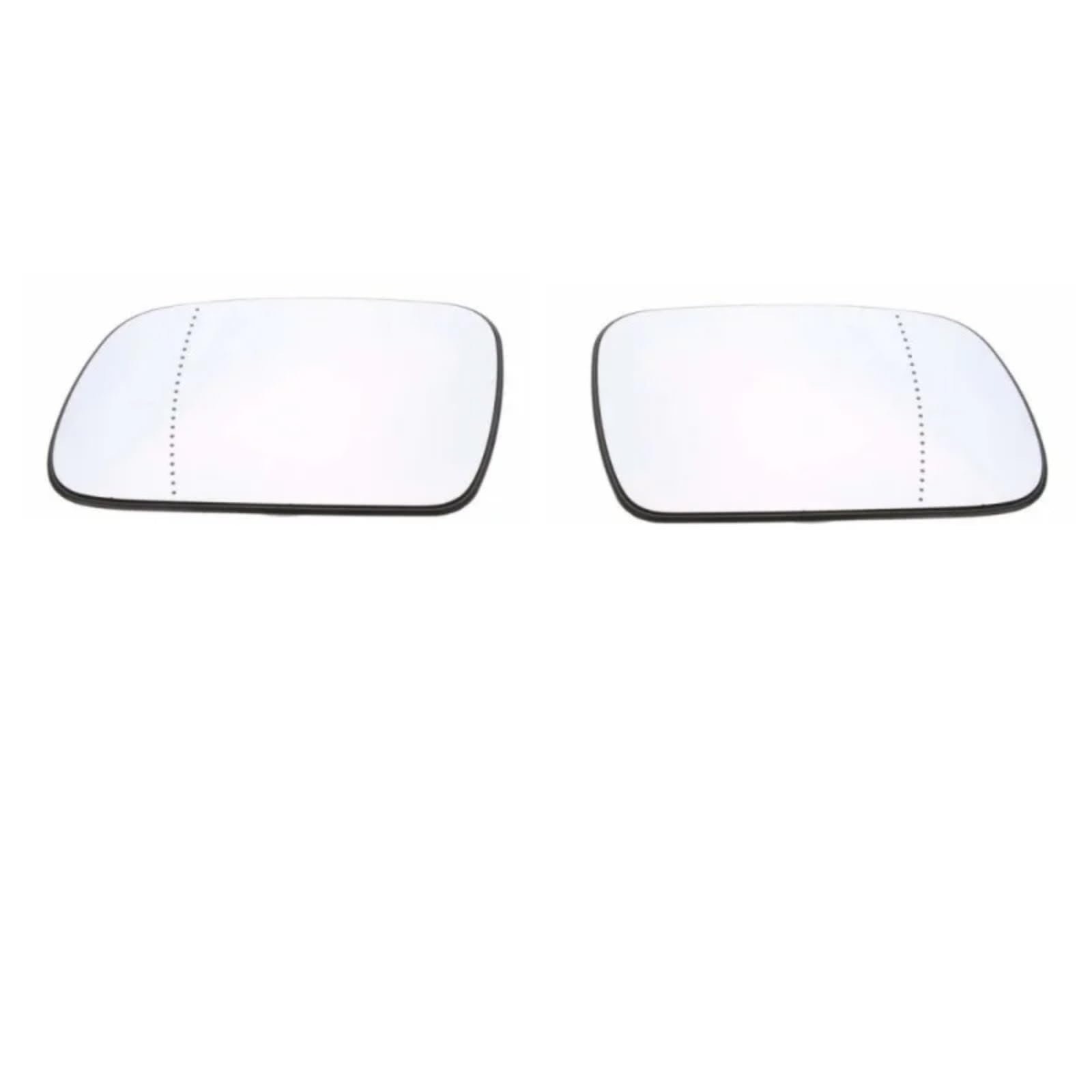 FVGOKMNA Außenspiegelglas Kompatibel Mit Peugeot 307 2001 2002 2003 2004 2005 2006 2007 2008 Beheiztes Außenrückspiegelglas Seitenflügelspiegelglas(Pair) von FVGOKMNA