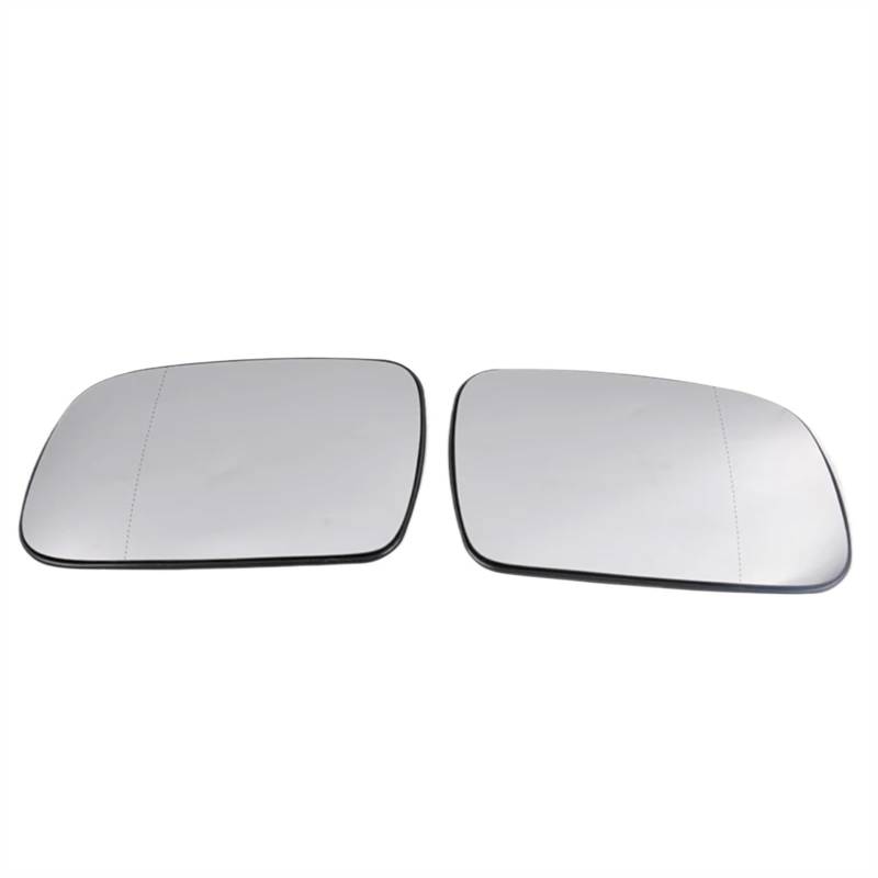 FVGOKMNA Außenspiegelglas Kompatibel Mit Peugeot 407 2004 2005 2006 2007 2008 2009 OE: 8151GY 8151HA 8151GV 8151GW Seitentürspiegelglas, Beheizt, Weitwinkelspiegelglas(Pair) von FVGOKMNA