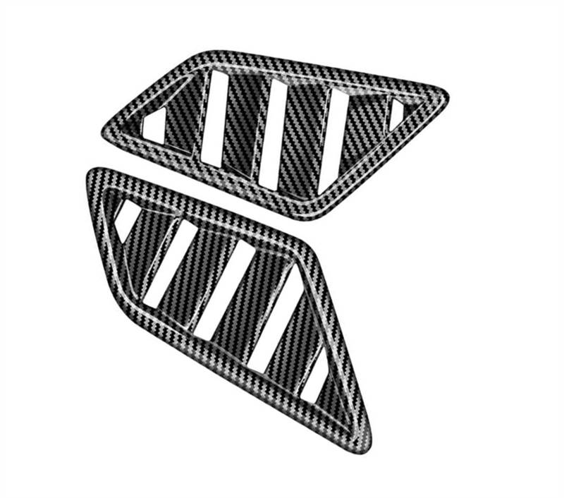FVGOKMNA Auto Air Vent Abdeckung Kompatibel Mit Mitsubishi Für Outlander 2022 2023 2024, LHD, Auto-Klimaanlagen-Auslass, Vordere Armaturenbrett-Abdeckung, Kleiner AC-Entlüftungsaufkleber, Zubehör von FVGOKMNA