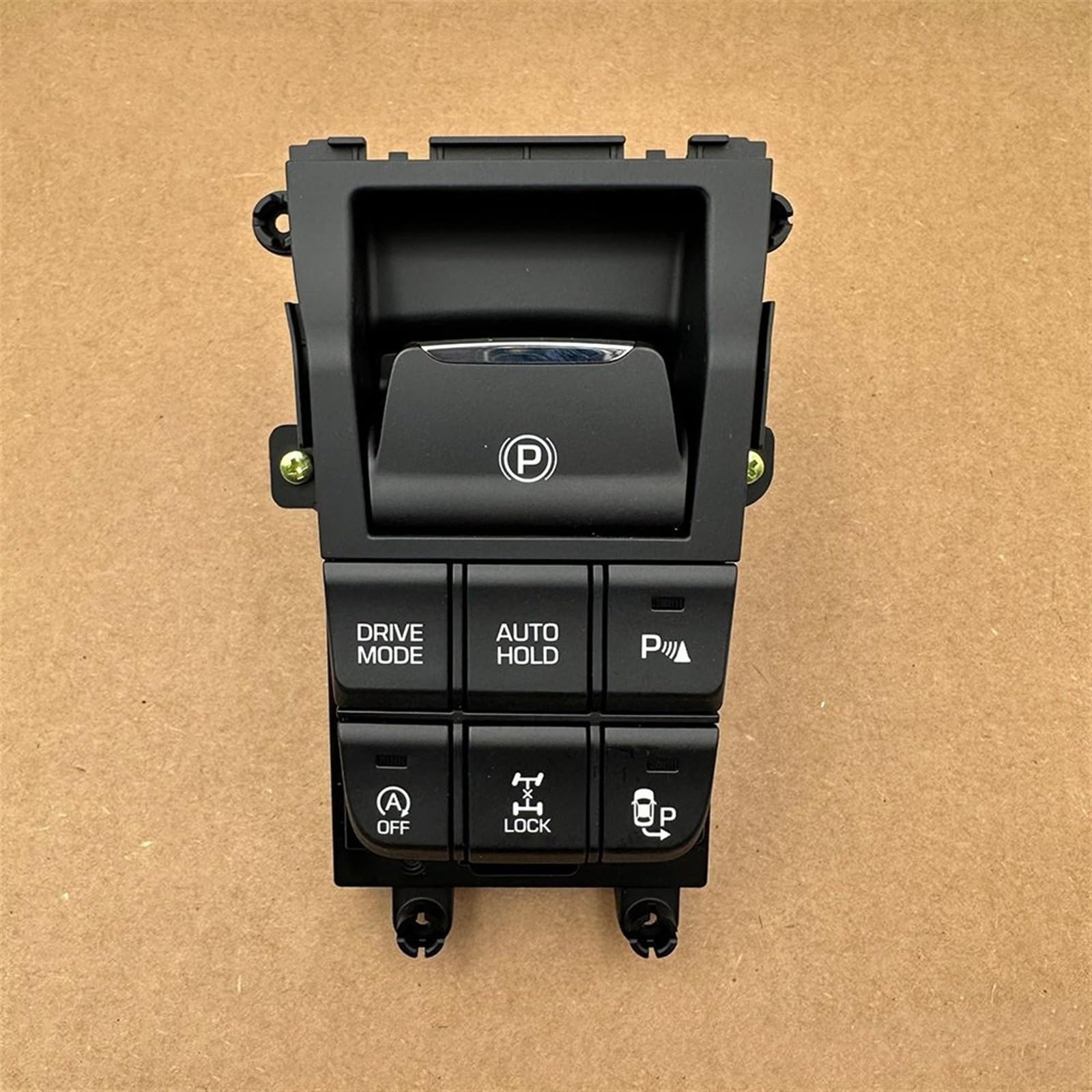 FVGOKMNA Handbremsknopf Kompatibel Mit Hyundai Für Tucson OE: 93300D3030 93300-D3030 93300F8060 93300-F8060 Auto-elektronischer Handbremsschalter Mittelkonsolenschalter von FVGOKMNA