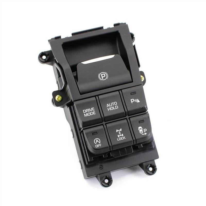 FVGOKMNA Handbremsknopf Kompatibel Mit Hyundai Für Tucson TL 2015 2016 2017 2018 Auto Elektronischer Handbremsschalter Konsole Bodenschalter 93300D3030 93300F8060 von FVGOKMNA