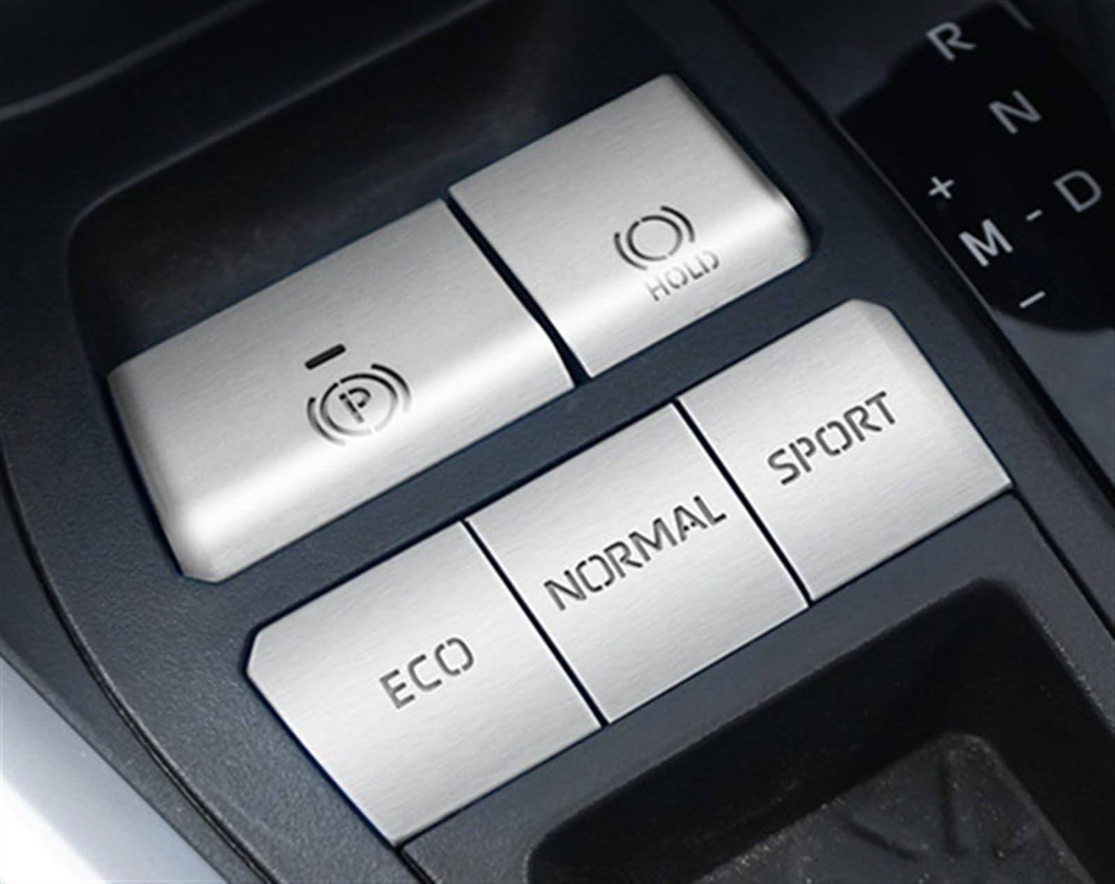 FVGOKMNA Handbremsknopf Kompatibel Mit Toyota Für RAV4 2019 2020 Auto Elektronische Handbremse Multimedia-Taste Abdeckung Trim Aufkleber Parkplatz Schalter Taste Innen(3) von FVGOKMNA