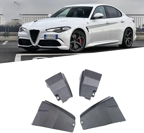 Auto Schmutzfänger für Alfa Romeo Giulia 2017-2021,Kotflügel Vorne und Hinten Spritzschutz Kit Zubehör (4 Stück) von FWIW