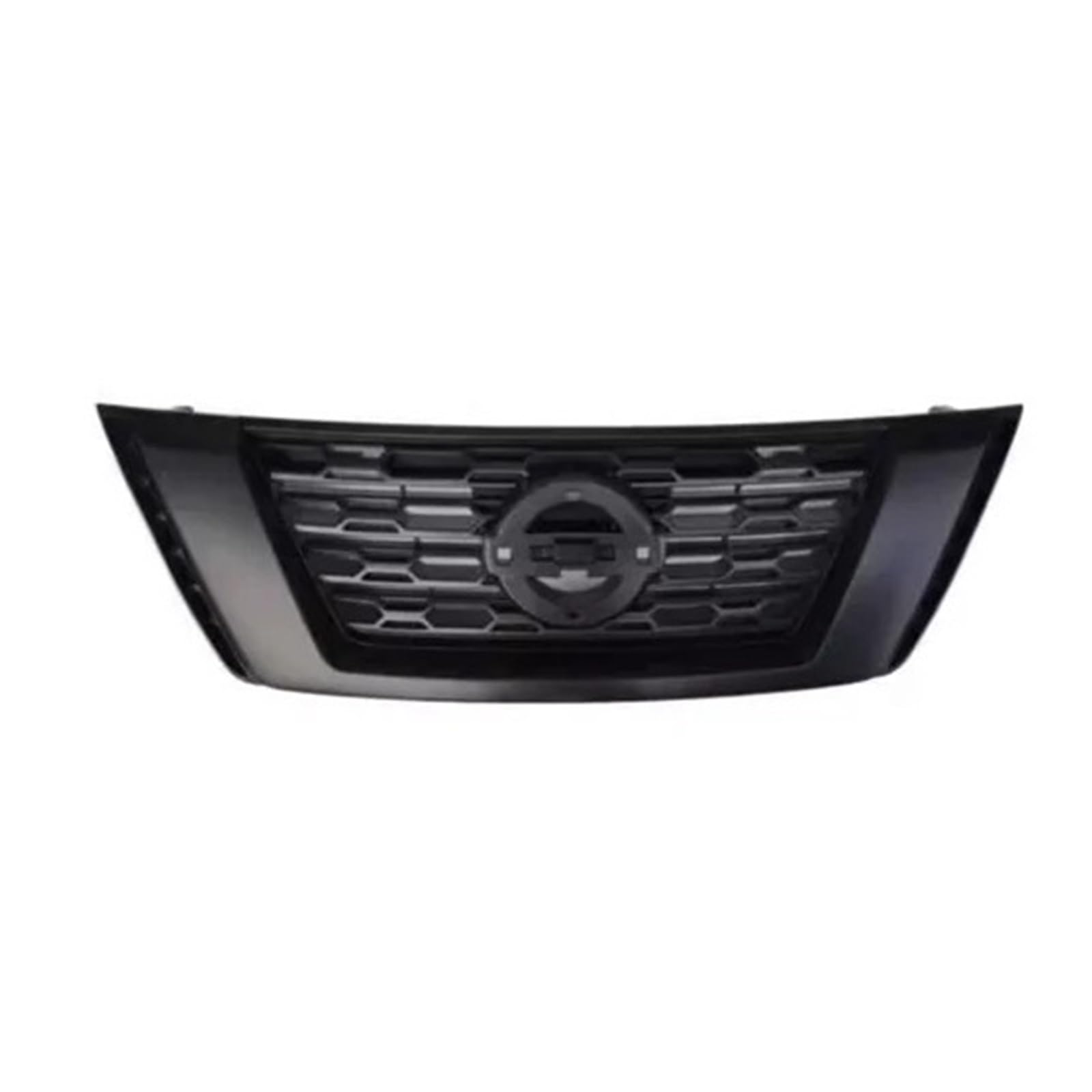 ABS-Front-Mittelgrill, Renngrills, kompatibel mit Nissan-Terra 2018–2020(Black Without Logo) von FWNERGUL