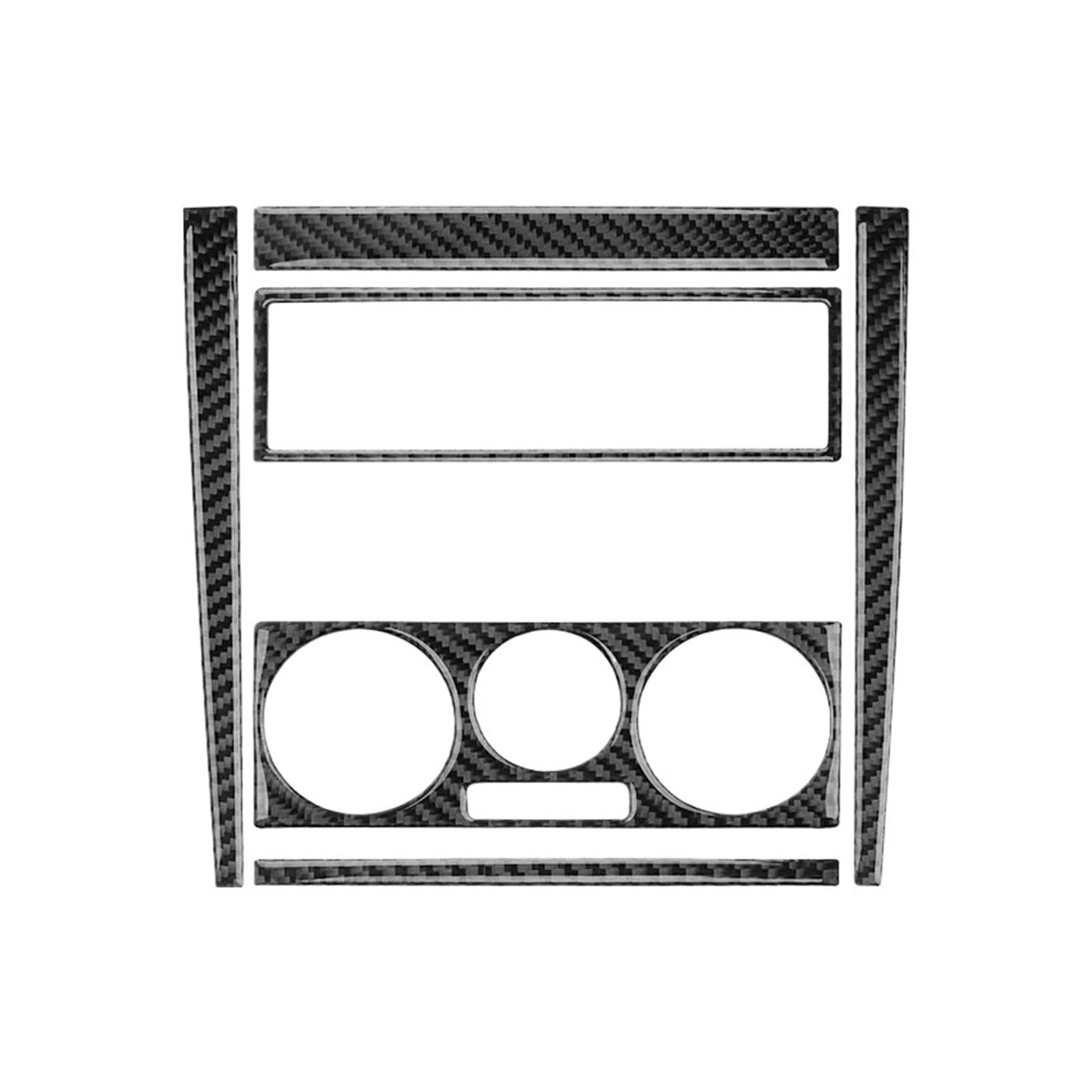 Auto-Innendekoration, Center Control Panel-Aufkleber, kompatibel mit VW -Golf 4 MK4 1999 2000 2001 2002 2003 2004 Zubehör(Type 2) von FWNERGUL