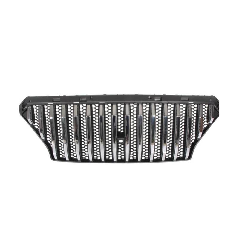 FWNERGUL ABS-Kühlergrill, kompatibel mit Hyundai -Santa Fe 2019 2020, Auto-Front-Renngrill, Santafe, Schwarz und Silber(Carbon Fibre Exterior) von FWNERGUL