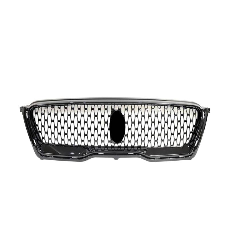 FWNERGUL Auto-Frontstoßstangengrills Mesh Racing Grillgitter kompatibel for Lincoln -MKZ -MKC 17-19(MKZ Black) von FWNERGUL