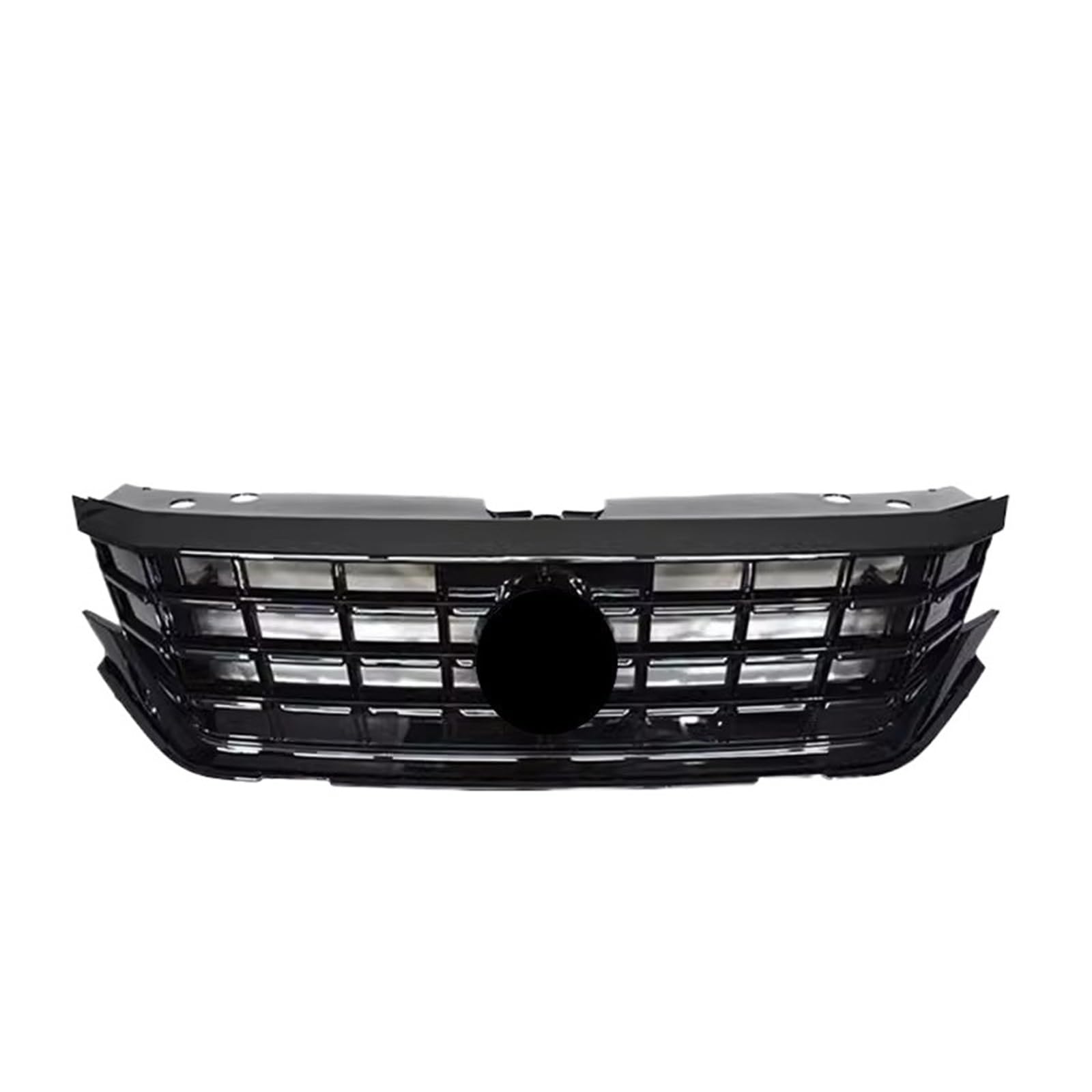 FWNERGUL Grillmaske Gitter Kühlergrill Frontstoßstange Netz kompatibel for VW -Passat B5 2019 2020 Autozubehör(Gloss Black) von FWNERGUL