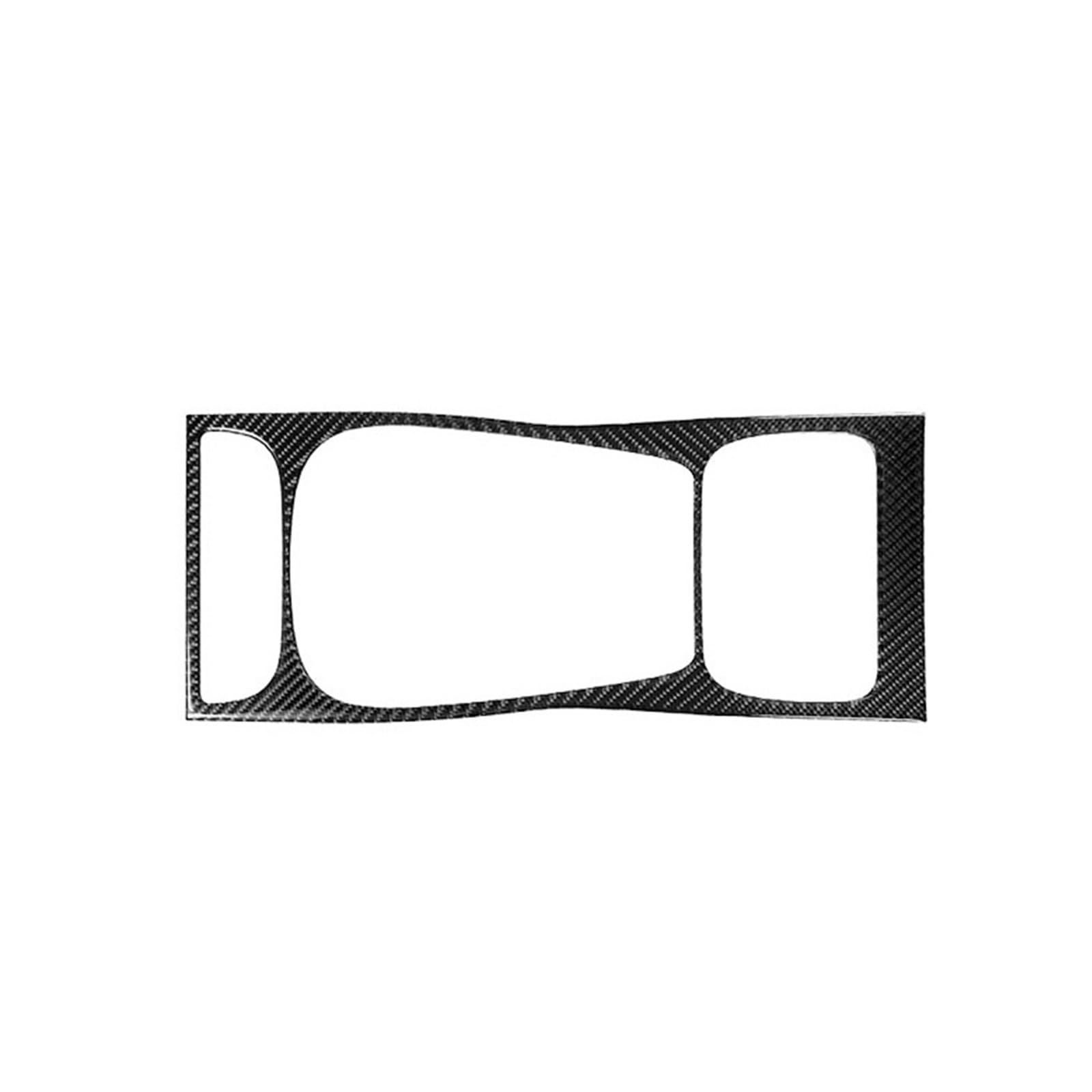 Getriebe Panel Aufkleber Kompatibel for Porsche -Cayenne 2003 2004 2005 2006 2007 2008 2009 2010 Carbon Faser Auto Innen Dekoration(Black Set C) von FWNERGUL