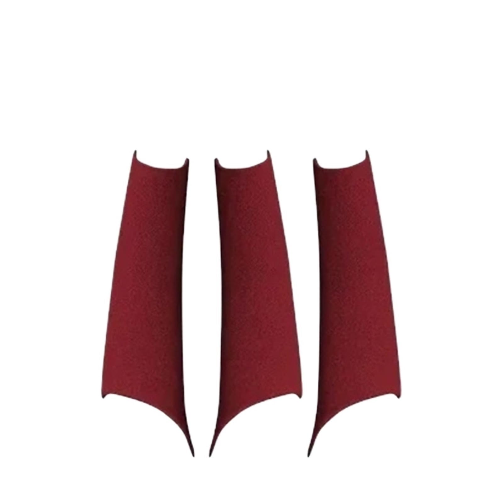 Kompatibel for BMW -X5 X6 2008 2009 2010 2011 2012 2013 Auto Tür Innen Griff Schutz Trim Abdeckung Panel Innen(Wine red) von FWNERGUL