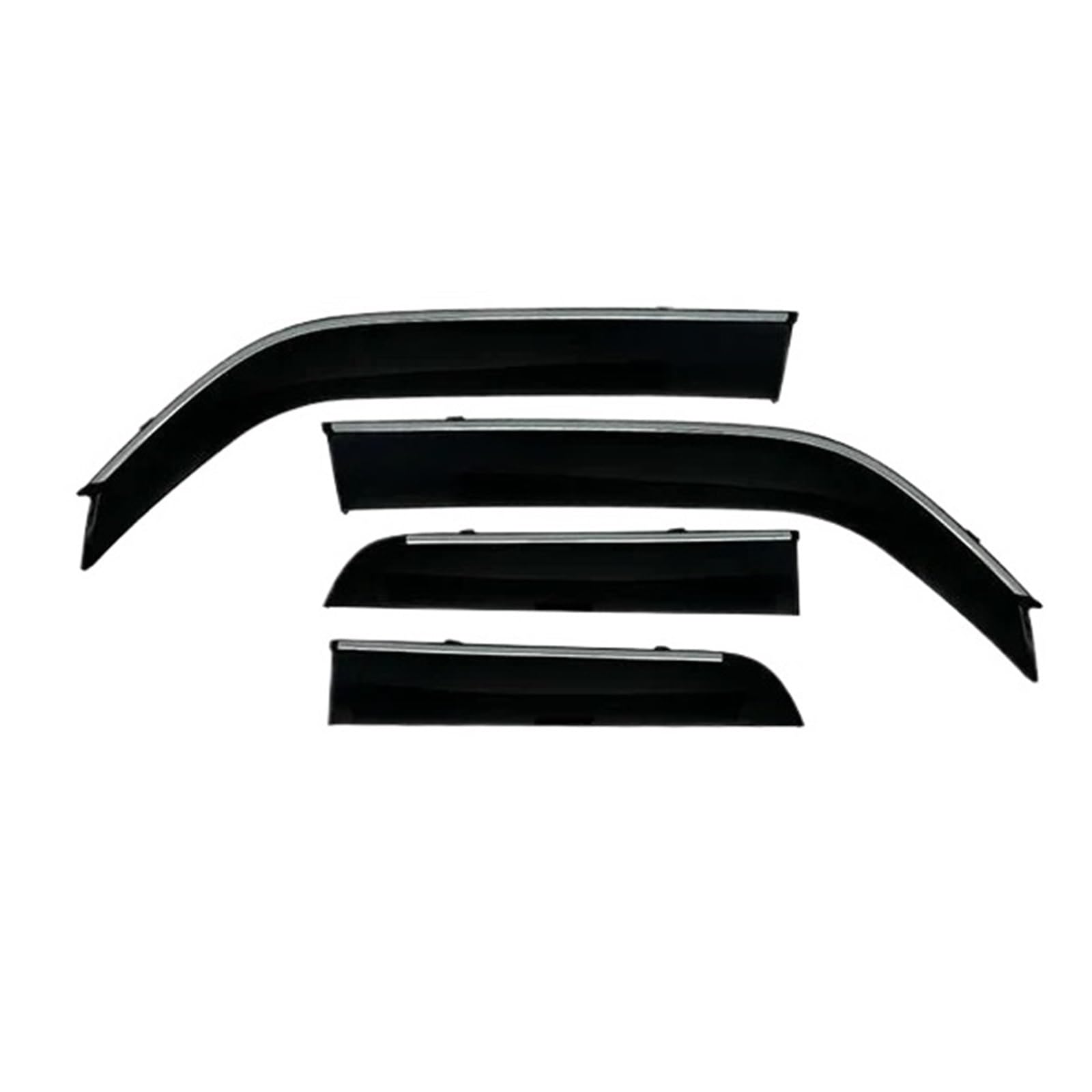 Kompatibel for Toyota -4 Runner 2010–2022, Fensterblende, Türblende, Sonnenschutz, Regenschutz, Wetterschutz, Fensterblende, Zubehör, helle Streifen(MK5-N280 2010-2022) von FWNERGUL