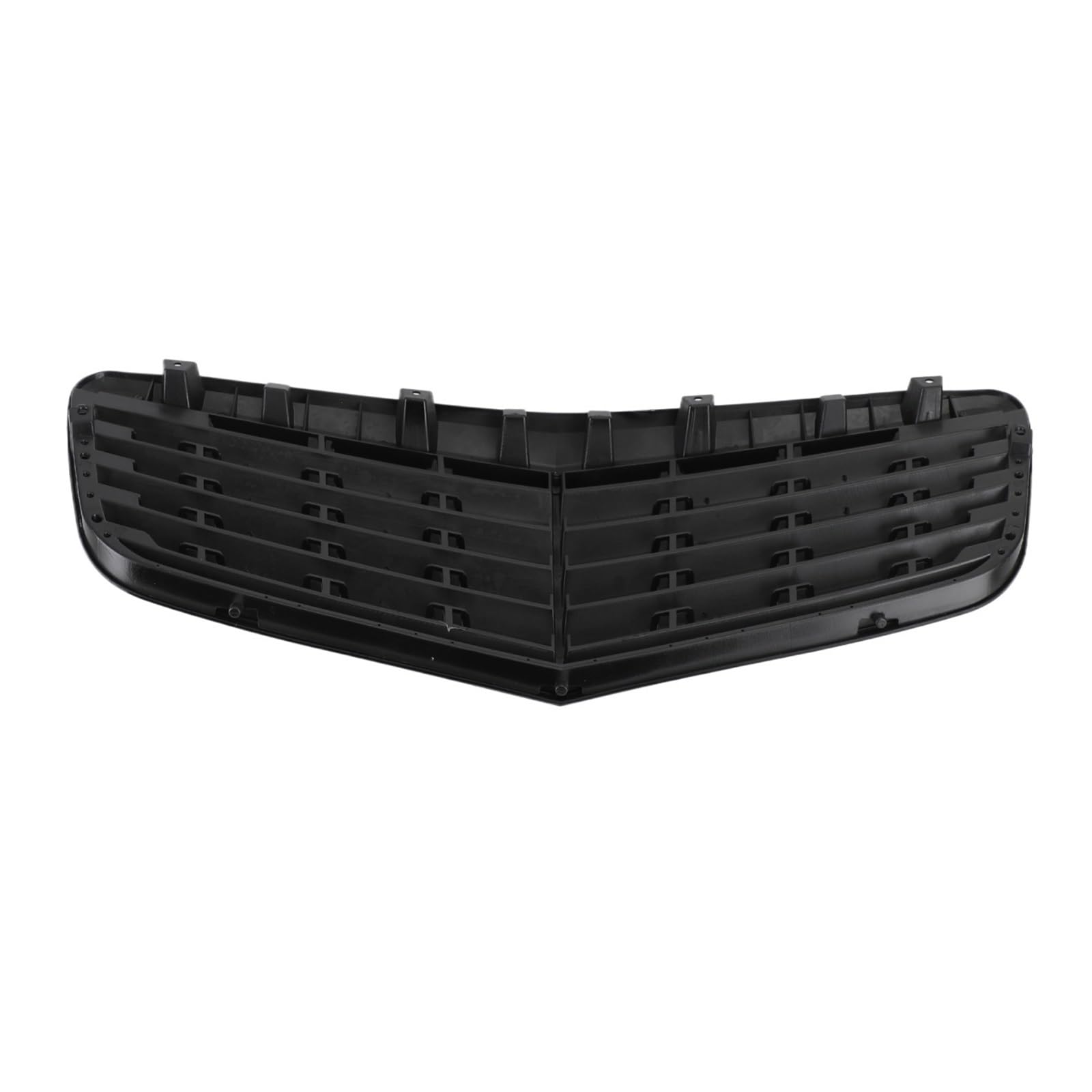 Kühlergrill for die Frontstoßstange, kompatibel mit Mercedes-Benz W211 E350 500 07–09 AMG, Schwarz glänzend von FWNERGUL