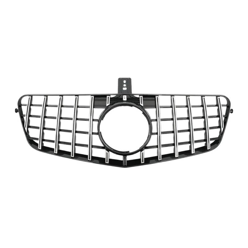 Kühlergrill for die Frontstoßstange im Chrom-Silber-Diamant-Stil, kompatibel mit Mercedes-Benz E-Klasse W212 E250 E300 E350 E500 10-13 AMG-Stil-Kühlergrills(G-Chrome Silver) von FWNERGUL