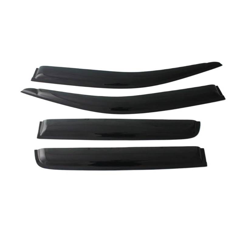 Seitenfensterabweiser kompatibel for Isuzu D-max Dmax 2012 2013 2014 2015 2016 2017 2018 2019 Windschutz Sonne Regenabweiser(Black) von FWNERGUL