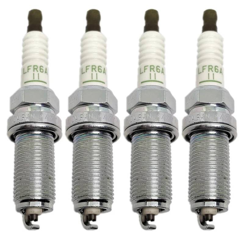 4-6 Stück Zündkerze 22401-8H516 LFR6A-11 kompatibel mit ALMERA PATHFINDER X-TRAIL PRIMERA MÄRZ LFR6A11 3672(4pieces) von FWRCCMJ