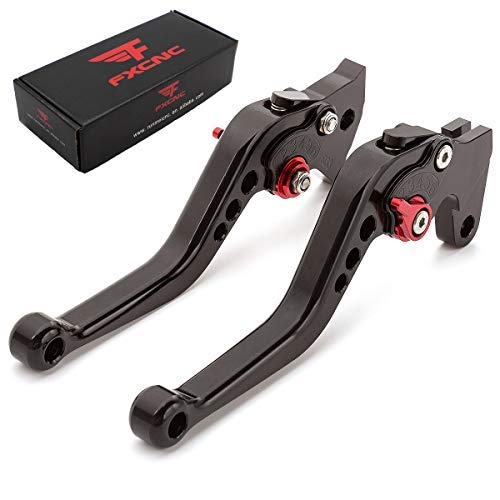 FXCNC Racing Motorcycle Front Rear Disc Brake Clutch Levers For Vespa GTS 250 250ie, GTS 300ie Super, GTS 300ie Super Touring, GTS 300ie Super Sport, GTS 250 ABS von FXCNC