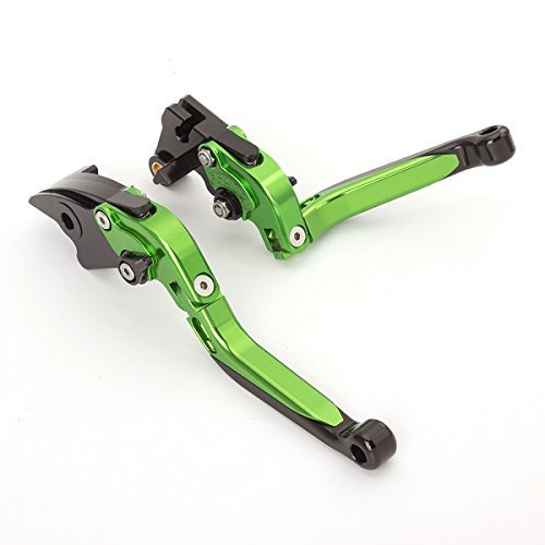 FXCNC Folding Extendable Front Disc and Rear Drum Brake Levers fit for Gilera Runner 125 FX 2T,Piaggio NRG MC2 MC3,Gilera Runner 200 VXR 4T,Vespa Granturismo 200 L von FXCNC