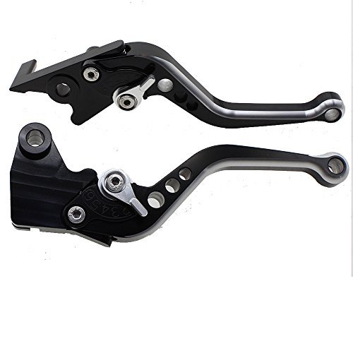 FXCNC Motorcycle Brake Clutch Levers Compatible with Raptor YFM660 01-06, TTR125L/LE/LW 00-16, XT660/R/X 04-13, YFM700 Raptor 700R 2000-2006, YFM 350 Raptor 2006-2013, YFZ 450 S/T/V 2003-2006 von FXCNC