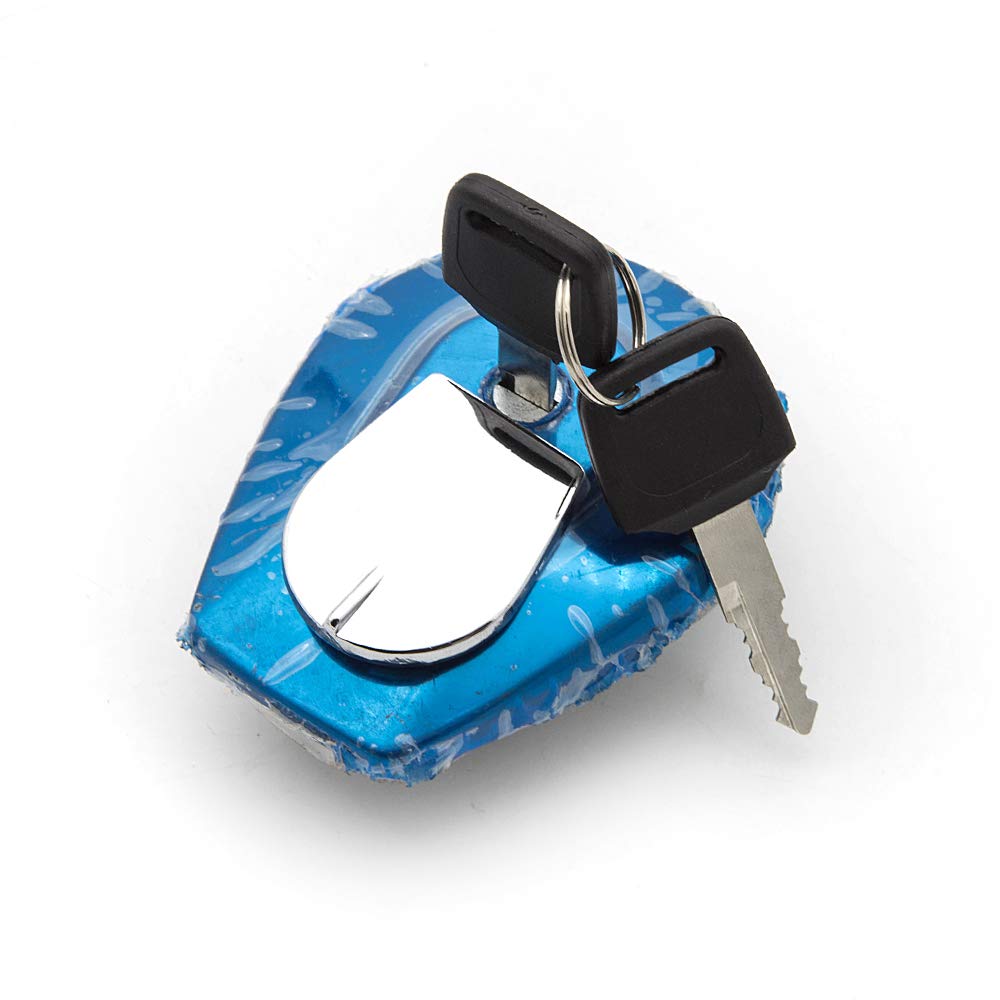 FXCNC Motorrad-Gasdeckel-Tankdeckel mit Schlüsselschloss, passend für Honda CB250 JADE250 CB750 91-03 CBX750 84-01 von FXCNC