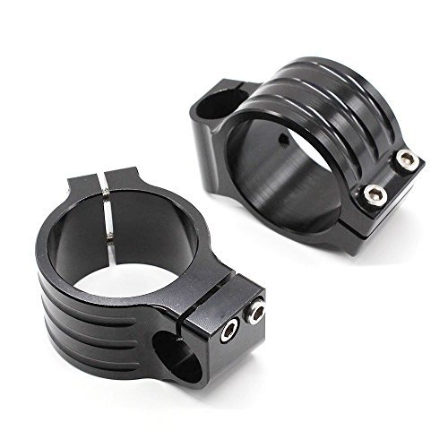 FXCNC Racing 38 mm CNC-Aluminium-Gabelrohr-Clip auf Lenker, normale Köpfe, austauschbare Passform für Universal-Fahrräder, Cafés, Rennfahrer, regulär von FXCNC