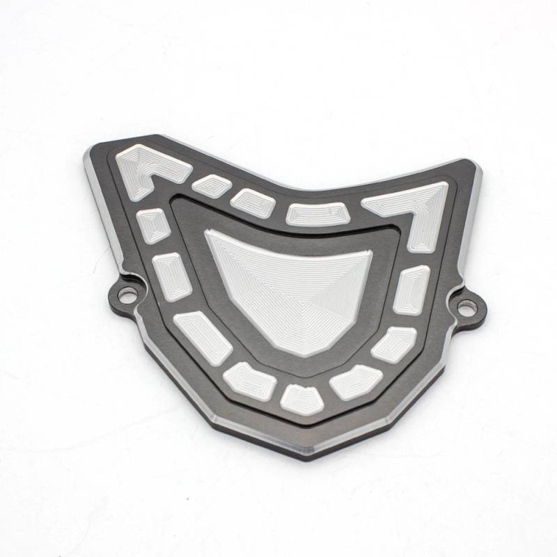 FXCNC Racing CNC Aluminum ATV Front Sprocket Chain Cover Guide Guard Protector Fit For YAMAHA YFM700 Raptor 700R 2006 2007 2008 2009 2010 2012 2013 2014 2015 2016 2017 2018 2019 von FXCNC