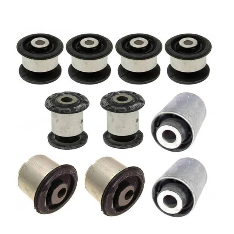 10 PCS Auto Suspension Teile Querlenker Buchse Set Kompatibel for Audi Q7 4LB Kompatibel for VW TOUAREG 7L0407077 7L0412333A 7L0407182E 7L0407183A von FXFUPO