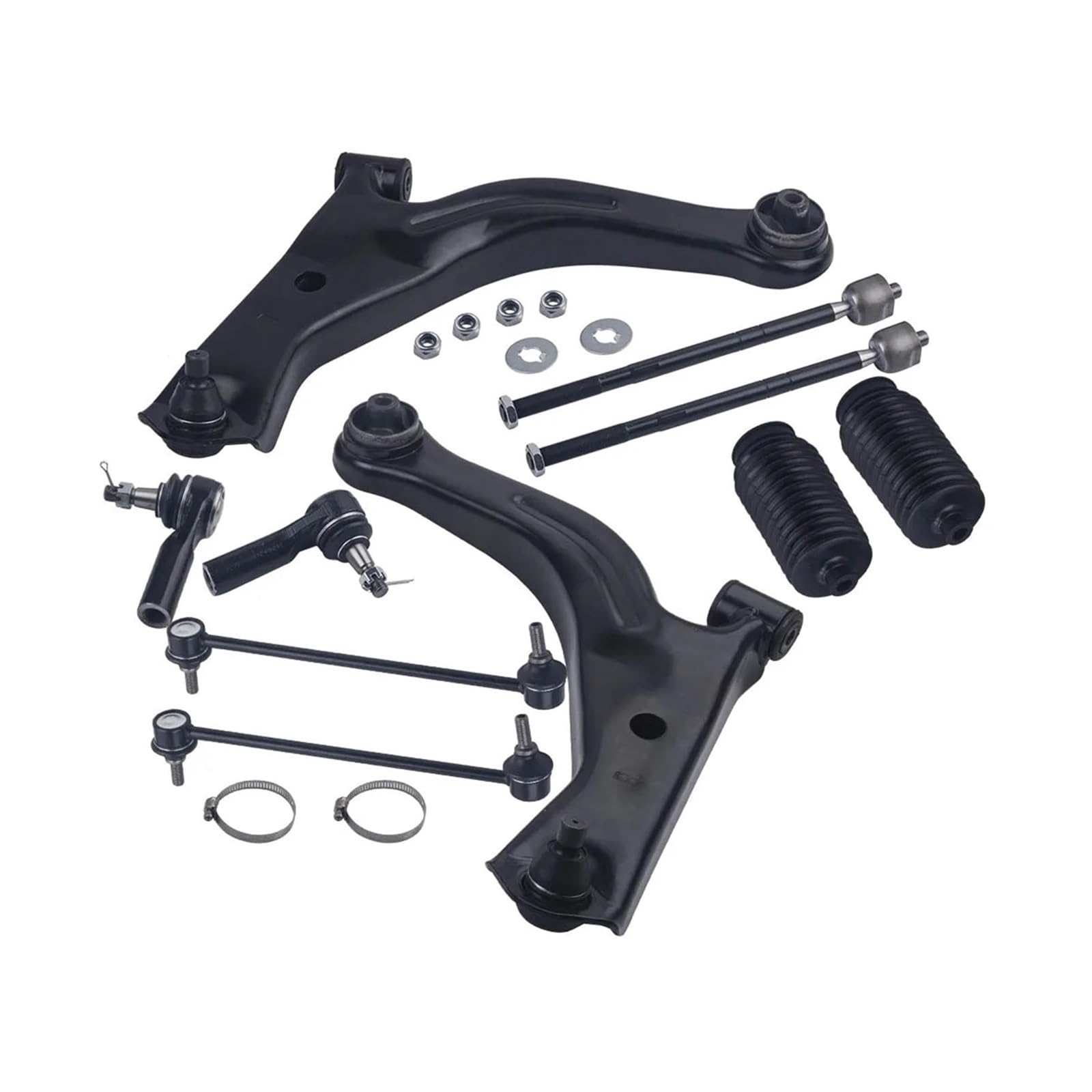 10 Stück Aufhängung LH RH Front Lower Arm kompatibel for Ford Escape 2008–2009 von FXFUPO