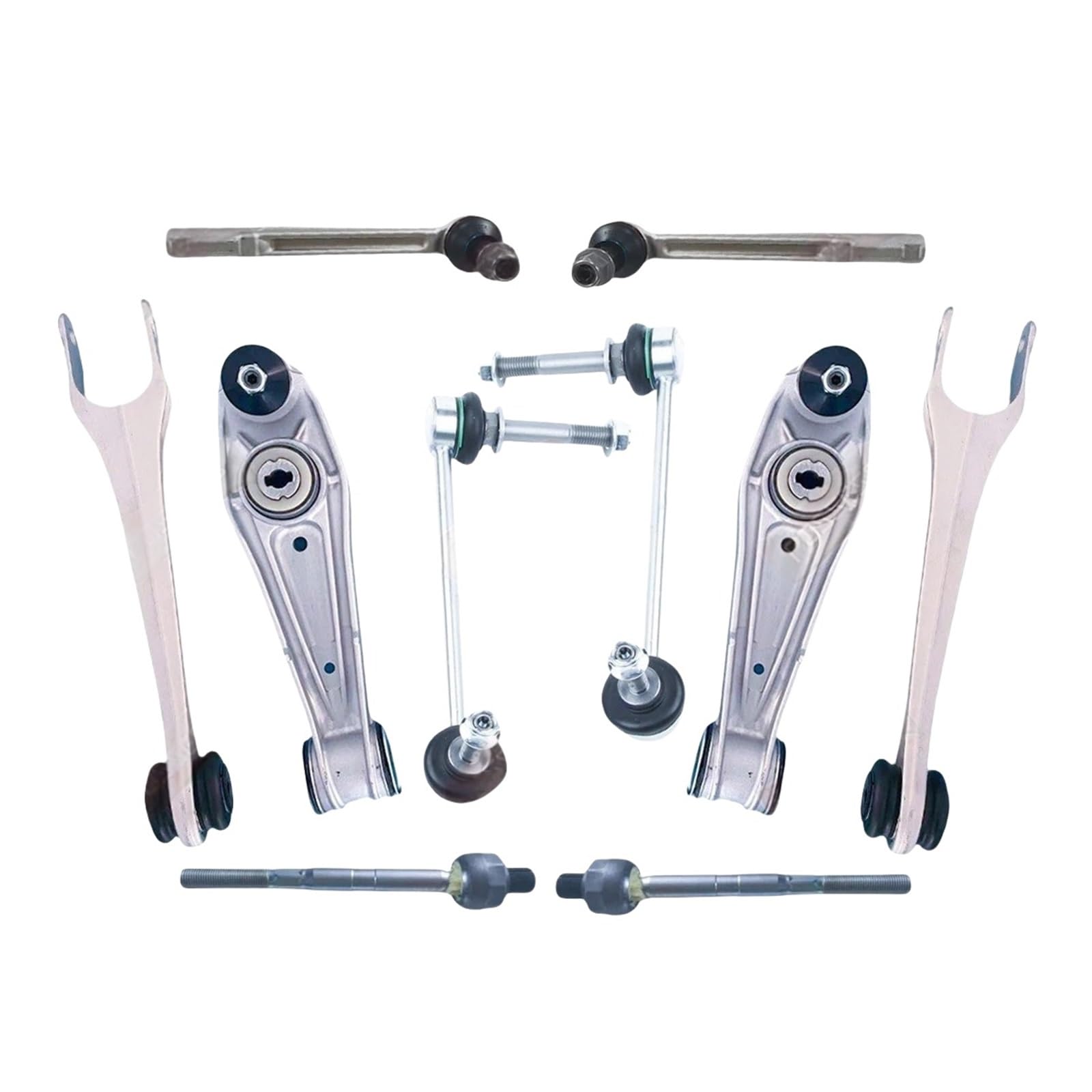 10 Stück Vorderradaufhängung Querlenker Stabilisator Link Spurstangen-Kits kompatibel for Porsche 911 997 BOXSTER 987 kompatibel for CAYMAN 987 2004–2013(Porsche 997 2WD 2S) von FXFUPO