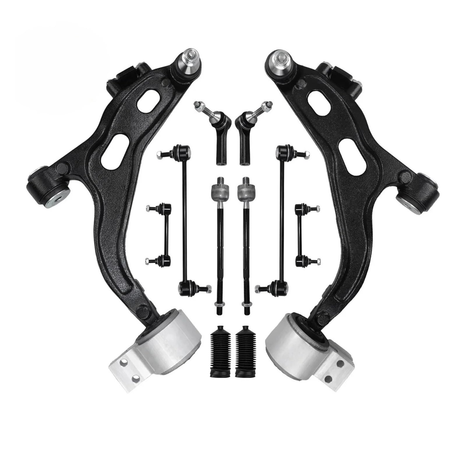 12 stücke Front Lower Arm Kugelgelenk Suspension Spurstangenkopf Link Kompatibel for Ford Five Hundred Freestyle 2005 2006 2007 von FXFUPO