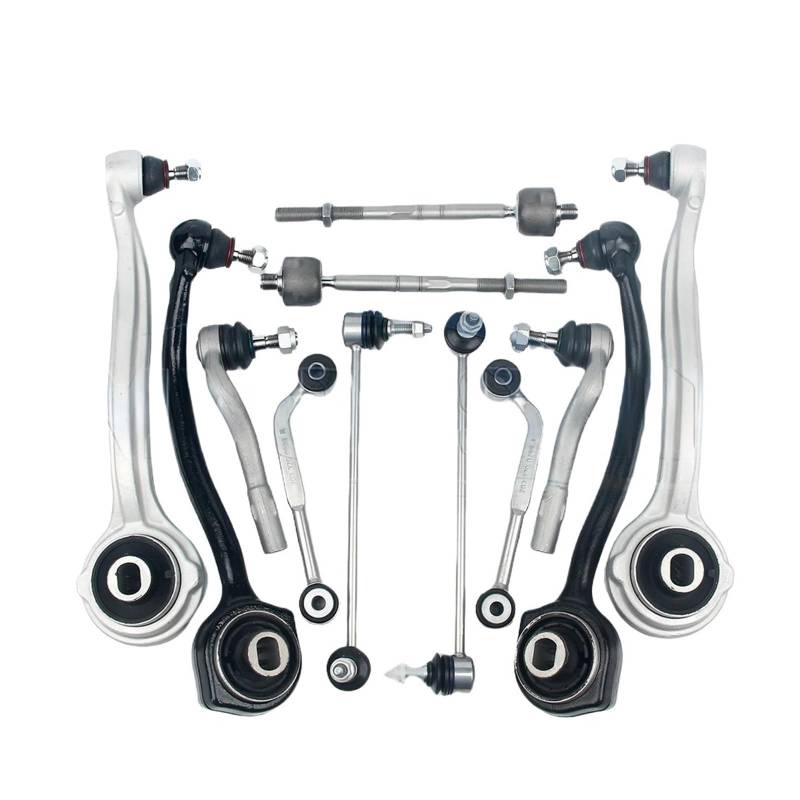 12 stücke Suspension Querlenker Stabilisator Link Spurstange Kits Kompatibel for Benz CE Klasse W204 S204 C204 A207 c207 von FXFUPO