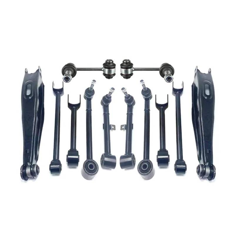 12PCS Hinten Suspension Querlenker Kit for Toyota Crown GRS18 Kompatibel for Lexus IS250 IS350 IS300 GS300 GS350 GS430 GRS190 GRS191 UZS190 von FXFUPO