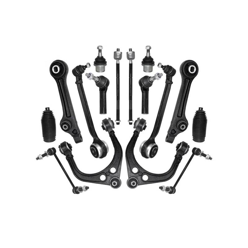 16 stücke Front Lower Upper Querlenker Stabilisator Link Suspension Kit Kompatibel for Chrysler 300 Kompatibel for Dodge Charger Challenger 2011-2014 von FXFUPO